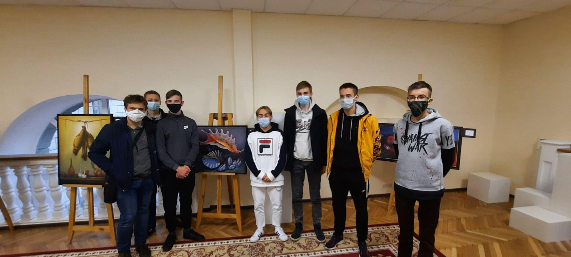 ТОБовцы посетили Iнтэргалерэю БНТУ